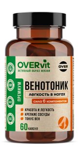 OVERVit, Веноцит (венотоник), капсулы, 60 шт.