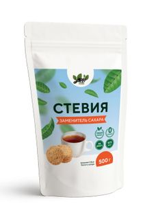 Yappi, Стевия и эритрит, порошок, 500 г