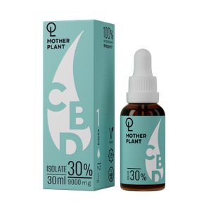 MotherPlant, CBD масло 30% «Изолят» (без привкуса), жидкость, 30 мл
