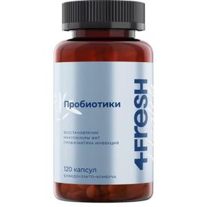 4FRESH HEALTH, Пробиотики, капсулы, 120 шт.