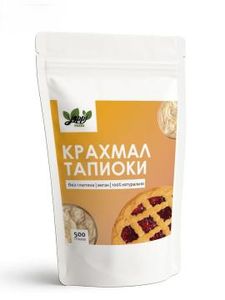 Yappi, Тапиоковый крахмал (загуститель для выпечки), порошок, 500 г