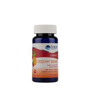 Trace Minerals, Комплекс «Feed My Brain for kids» (для поддержки мозга), жевательные таблетки, 60 шт.