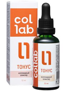 Collab, Комплекс для энергии и иммунитета (элеутерококк, женьшень, витамины группы B), жидкость, 50 мл
