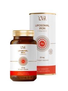 Liposomal Vitamins, Липосомальное Железо (бисглицинат) + Витамин С (аскорбат натрия), растительные капсулы, 60 шт.