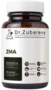 Dr.Zubareva, ZMA, капсулы, 60 шт.