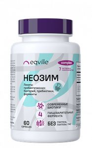 Eqville, Неозим (ферменты), капсулы, 60 шт.