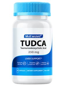Matwave, Тудка TUDCA (тауроурсодезоксихолевая кислота), капсулы, 60 шт.