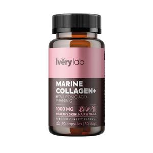 IveryLab, Комплекс «Marine Collagen + Hyaluronic Acid + Vitamin C» (для здоровья организма), капсулы, 60 шт.