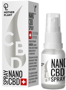 MotherPlant, CBD Nano Spray+, жидкость, 15 мл