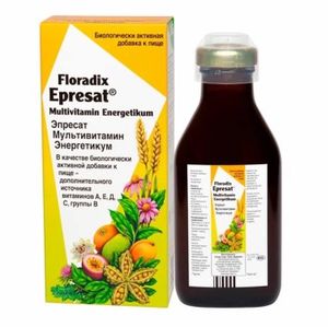 Floradix, Мультивитамин Энергетикум, тоник, 250 мл