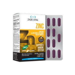 Zade Vital, Цинк, капсулы, 30 шт.