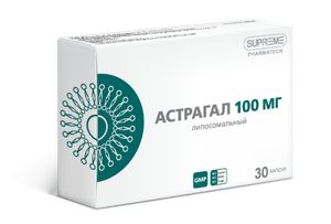 Supreme Pharmatech, Липосомальный астрагал, капсулы, 30 шт.
