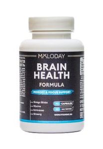 MOLODAY, Brain Health (для поддержания когнитивных функций), капсулы, 90 шт.