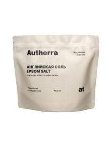 Autherra, Английская магниевая эпсом соль, 1000 г