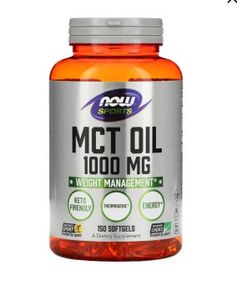Now Foods, Масло МСТ, капсулы, 150 шт.