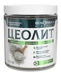 Bionormula Minerals, Цеолит пищевой, порошок, 200 г
