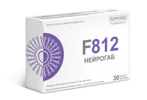 Supreme Pharmatech, Комплекс F812 «Нейрогаб», капсулы, 30 шт.