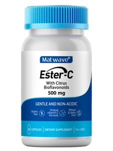 Matwave, Витамин C (аскорбат кальция) с биофлавоноидами, капсулы, 60 шт.