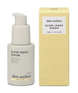 skin archive, Антиоксидантная сыворотка для лица Glow Index Serum для сияния кожи с Витамином С, 30 мл
