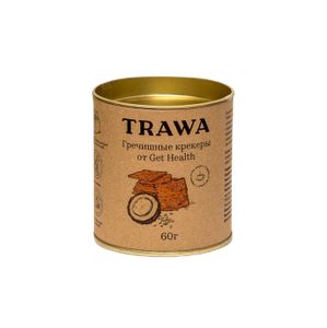 TRAWA, Гречишые крекеры от Get Health (б/г), 60 г.