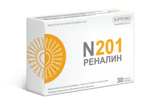 Supreme Pharmatech, Комплекс N201 «Реналин», капсулы, 30 шт.