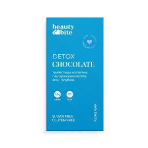 Beauty Diet, Шоколад «Beauty Diet Detox», с асаи и голубикой, 20 г