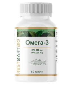 RestartBio, Омега-3 90%, капсулы, 60 шт.