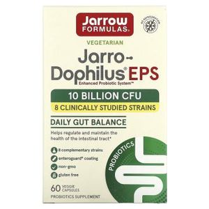 Jarrow Formulas, Jarro-Dophilus EPS 10 billion CFU/Джарро-Дофилус EPS 10 млрд КОЕ, капсулы, 60 шт.