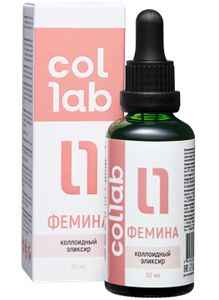 Collab, Комплекс для женщин, либидо (ямс дикий, дудник, витамин D3 + Е + B6 + B1) жидкость, 50 мл