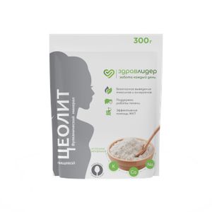 Bionormula Minerals, Цеолит пищевой природный Здравлидер, порошок, 300 г