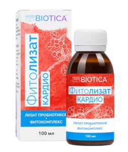 VedaBiotica, Фитолизат Кардио (для здоровья сердца), жидкость, 100 мл