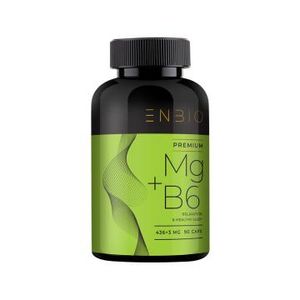 ENBIO, Магний (цитрат) + В6, улучшение работы нервной системы, капсулы, 90 шт.