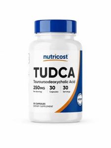 Nutricost, Tudca (тауроурсодезоксихолевая кислота), капсулы, 30 шт.