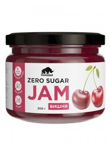 Prime Kraft, Джем низкокалорийный без сахара (вишня), 300 г
