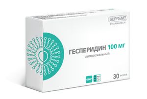 Supreme Pharmatech, Липосомальный гесперидин, капсулы, 30 шт.