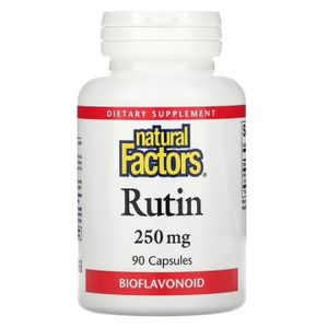 Natural Factors, Рутин, капсулы, 90 шт.