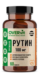 OVERVit, Рутин, капсулы, 60 шт.