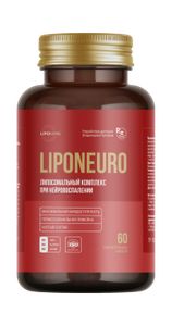 Lipomins, Липосомальный комплекс «LipoNeuro» (при нейровоспалении), растительные капсулы, 60 шт.