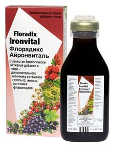 Floradix, Айронвиталь, тоник, 250 мл