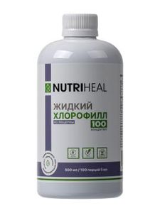 NUTRIHEAL, Органический хлорофилл концентрат со вкусом мяты, жидкость, 500 мл