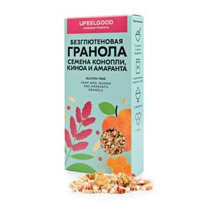 UFEELGOOD, Гранола безглютеновая, 200 г