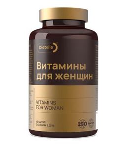 Dietelle Expert, Витамины для женщин, капсулы, 60 шт.