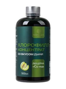 MORELET, Хлорофилл со вкусом спелой дыни, жидкость, 500 мл
