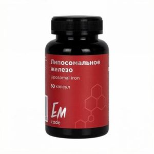 EMcode, Липосомальное железо, капсулы, 60 шт.