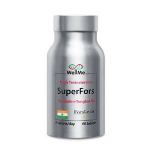 WellMe, SuperFors (для снижения жировой массы тела и улучшения спортивных результатов), таблетки, 60 шт.