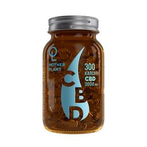 MotherPlant, Масло CBD, капсулы, 300 шт.