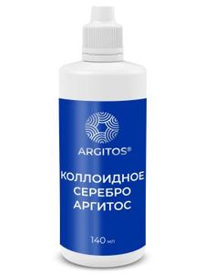 ARGITOS, Коллоидное серебро Аргитос, жидкость, 140 мл