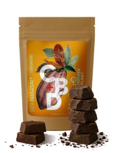 MotherPlant, Какао тёртое кусочками (100% какао, 200 мг CBD), 100 г
