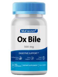 Matwave, Ox Bile (Бычья желчь), капсулы, 60 шт.