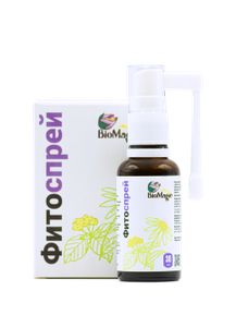BioMagic, Фитоспрей (при боли и сухости в горле), жидкость, 30 мл